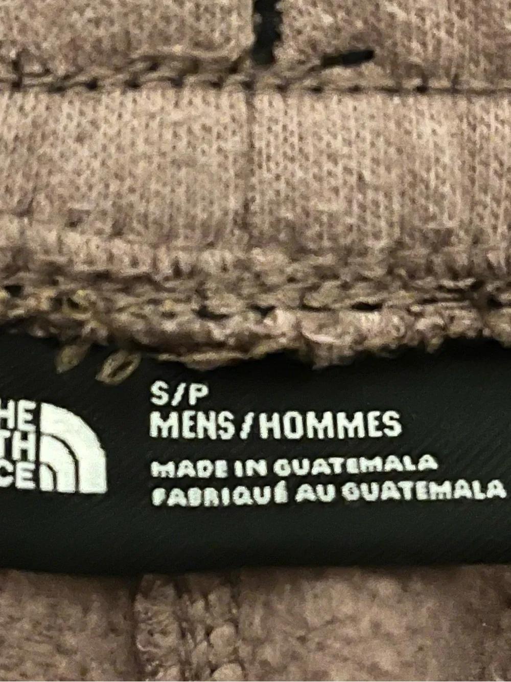 The North Face Pink and Black Cargo Pocket Sweatpants